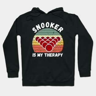 Snooker Is My Therapy Hoodie